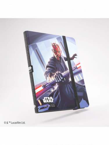 Sammelkarten Album Gamegenic - Star Wars: Unlimited 18-pocket - Casual: Qui - Gon Jinn & Darth Maul