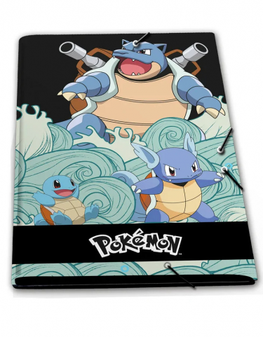 Pokemon - Squirtle Evolution Kartenalbum (A4 Ringbuch)