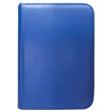 Sammelkarten Album Ultra PRO - Vivid 4-Pocket Zippered PRO-Binder Blau - Kartenspiel