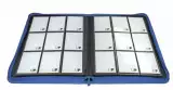Kartenalbum Ultra PRO - Vivid 9-Pocket Zippered PRO-Binder - Blue (360 Karten)