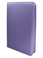 Kartenalbum Ultra PRO - Vivid 9-Pocket Zippered PRO-Binder - Purple (360 Karten)