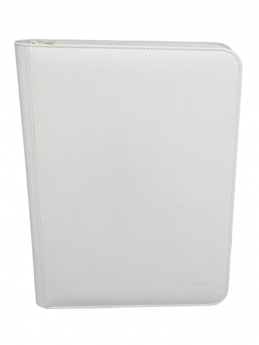 Sammelkarten Album Ultra PRO - Vivid 9-Pocket Zippered PRO-Binder White