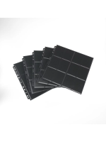 Album Seite Gamegenic - Side Loaded 24-Pocket Pages Black (10 Stck)