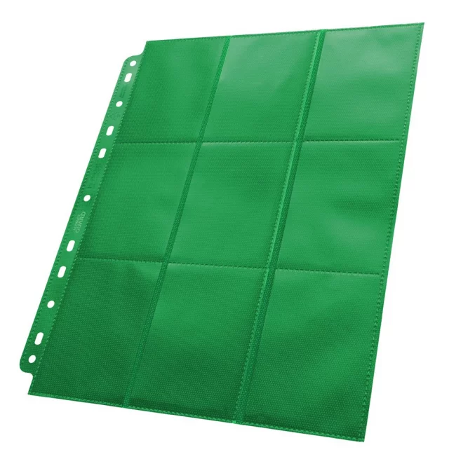 Seite für das Album Ultimate Guard - Side Loaded 18-Pocket Pages Green (1 Stk.)