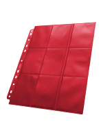 Pocket-Pages Ultimate Guard - Side Loaded 18-Pocket Pages Red (1 Stück)