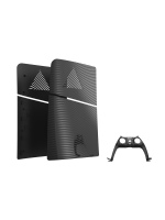 Konsolenabdeckung PS5 Slim - Black Wave Faceplates Kit