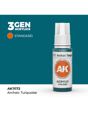 Grundfarbe AK 3Gen (Archaic Turquoise - Acrylic) - Archaistisches Türkis