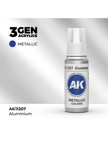 Grundfarbe AK 3Gen (Aluminium - Metallic) - Aluminiumfarbe