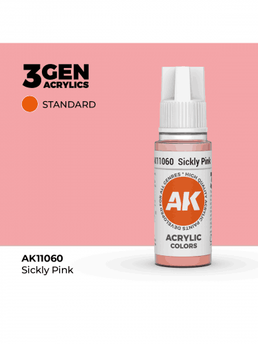 Grundfarbe AK 3Gen (Sickly Pink - Acrylic) - Blasses Rosa