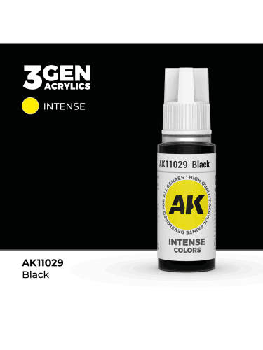 Grundfarbe AK 3Gen (Black - Intense) - schwarz