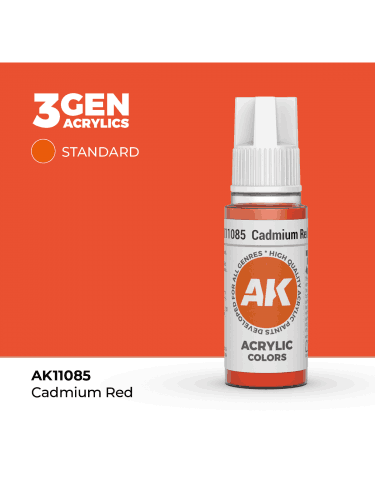 Grundfarbe AK 3Gen (Cadmium Red - Acrylic) - Kadmiumrot