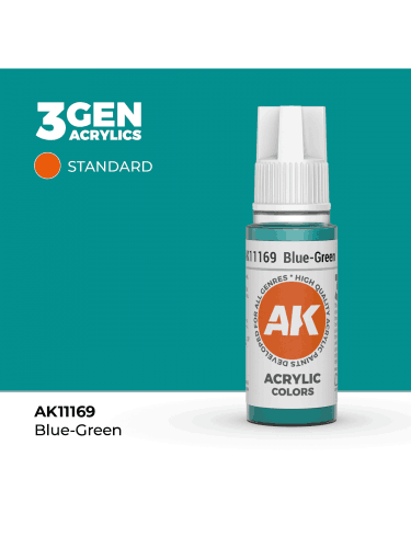 Grundfarbe AK 3Gen (Blue-Green - Acrylic) - blau-grün