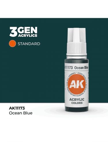 Grundfarbe AK 3Gen (Ocean Blue - Acrylic) - Ozeanblau