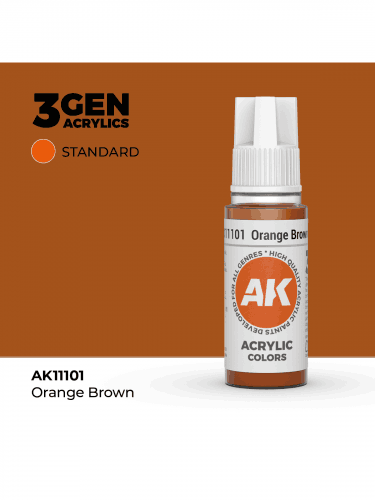 Grundfarbe AK 3Gen (Orange Brown - Acrylic) - orange-braun