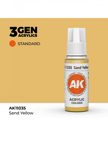 Grundfarbe AK 3Gen (Sand Yellow - Acrylic) - sandgelb