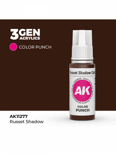 Grundfarbe AK 3Gen (Russet Shadow - Punch) - Rostbrauner Schatten
