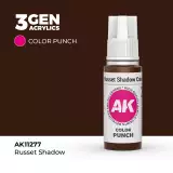 Grundfarbe AK 3Gen (Russet Shadow - Punch) - Rostbrauner Schatten - AK-Interactive