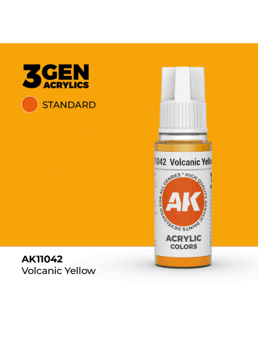 Grundfarbe AK 3Gen (Volcanic Yellow - Acrylic) - Vulkangelb