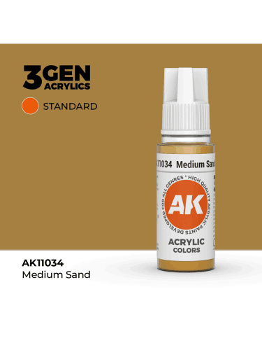 Grundfarbe AK 3Gen (Medium Sand - Acrylic) - Mittleres Sandbeige