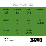 Grundfarbe AK 3Gen (Light Green - Acrylic) - hellgrün - AK-Interactive