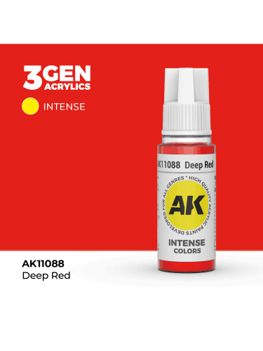 Grundfarbe AK 3Gen (Deep Red - Intense) - kräftiges Rot