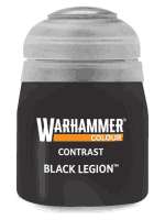 Warhammer Colour Contrast Paint (Black Legion) - Kontrastfarbe - Schwarz