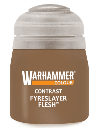 Warhammer Colour Contrast Paint (Fyreslayer Flesh) - Kontrastfarbe - Braun