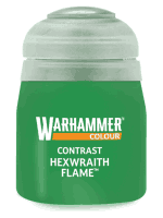 Warhammer Colour Contrast Paint (Hexwraith Flame) - Kontrastfarbe - Grün 2022