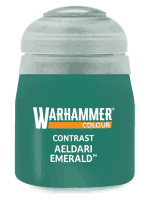 Warhammer Colour Contrast Paint (Aeldari Emerald) - Kontrastfarbe - Grün