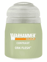 Warhammer Colour Contrast Paint (Ork Flesh) - Kontrastfarbe - Grün