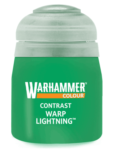 Warhammer Colour Contrast Paint (Warp Lightning) - Kontrastfarbe - Grün