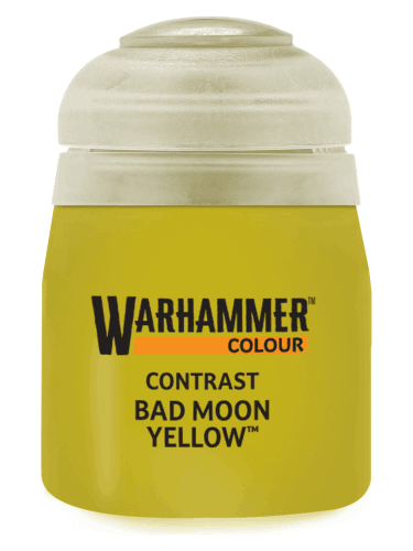 Warhammer Colour Contrast Paint (Bad Moon Yellow) - Kontrastfarbe - Gelb