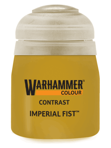 Warhammer Colour Contrast Paint (Imperial Fist) - Kontrastfarbe - Gelb