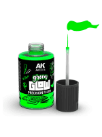 Deckfarbe AK - Green Glow Precision Fluor (grün)