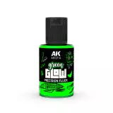Deckfarbe AK - Green Glow Precision Fluor (grün) - AK-Interactive