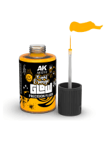 Deckfarbe AK - Light Orange Glow Precision Fluor (hellorange)
