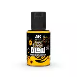 Deckfarbe AK - Light Orange Glow Precision Fluor (hellorange) - AK-Interactive
