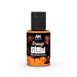 Deckfarbe AK - Orange Glow Precision Fluor (orange) - AK-Interactive