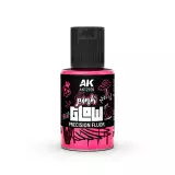 Deckfarbe AK - Pink Glow Precision Fluor (pink) - AK-Interactive