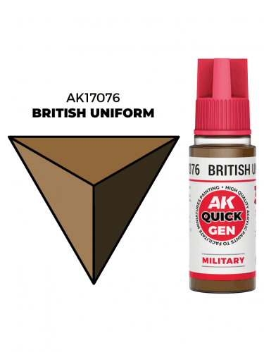 AK Quick Gen (British Uniform) - Kontrastfarbe, britische Uniformfarbe