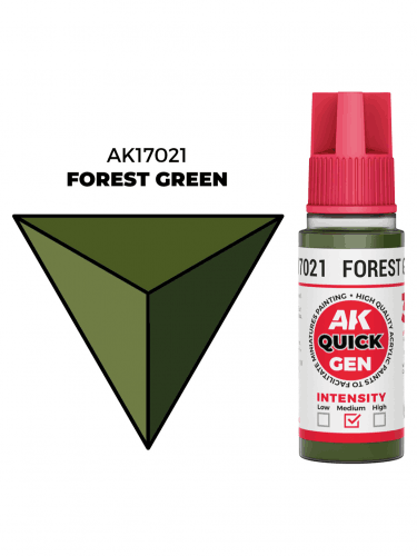 Kontrastfarbe AK Quick Gen (Forest Green) - Waldgrün