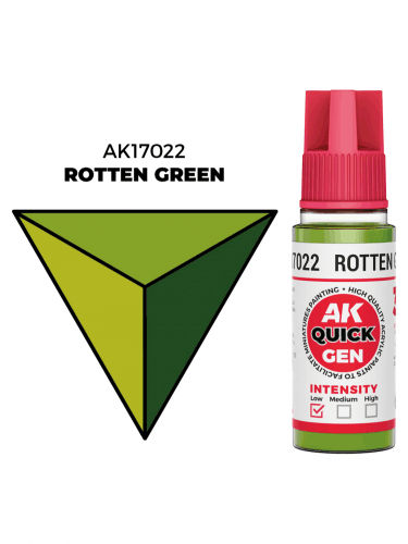 Kontrastfarbe AK Quick Gen (Rotten Green) - faulgrün