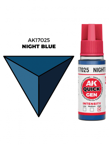 Kontrastfarbe AK Quick Gen (Night Blue) - Nachtblau