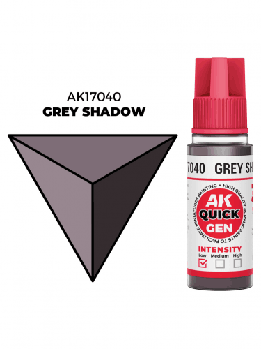AK Quick Gen (Grey Shadow) - Kontrastfarbe, Grauton