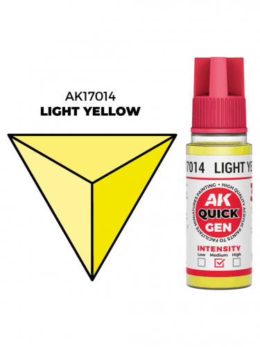 Kontrastfarbe AK Quick Gen (Light Yellow) - hellgelb