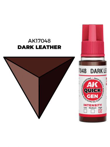 AK Quick Gen (Dark Leather) - Kontrastfarbe, dunkles Leder