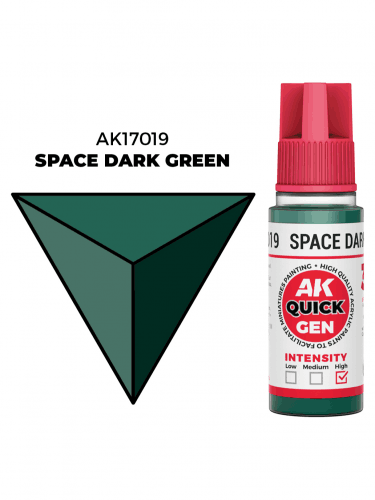 Kontrastfarbe AK Quick Gen (Space Dark Green) - dunkles Space-Grün