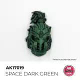Kontrastfarbe AK Quick Gen (Space Dark Green) - dunkles Space-Grün - AK-Interactive