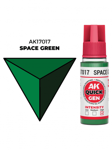 Kontrastfarbe AK Quick Gen (Space Green) - Space-Grün