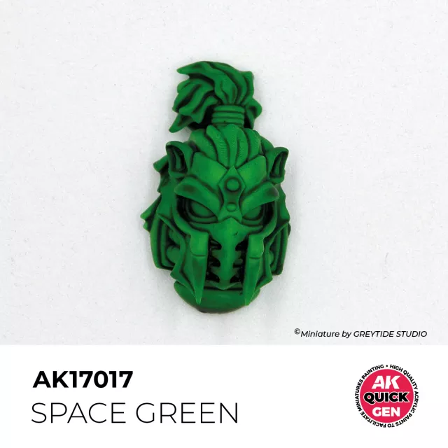 Kontrastfarbe AK Quick Gen (Space Green) - Space-Grün - AK-Interactive
